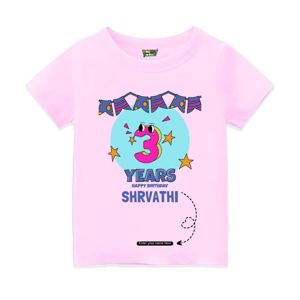 Year Customised Kids Tshirts
