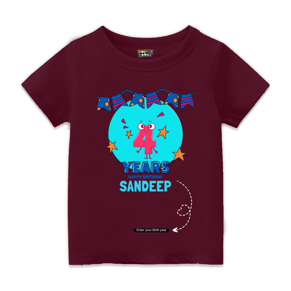 Year Customised Kids Tshirts