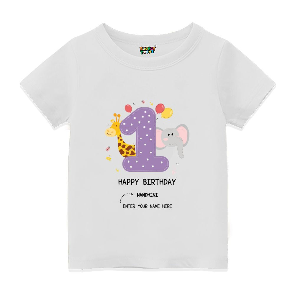 1st Birthday Tshirts for kids