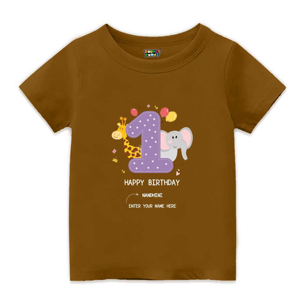 1st Birthday Tshirts for kids