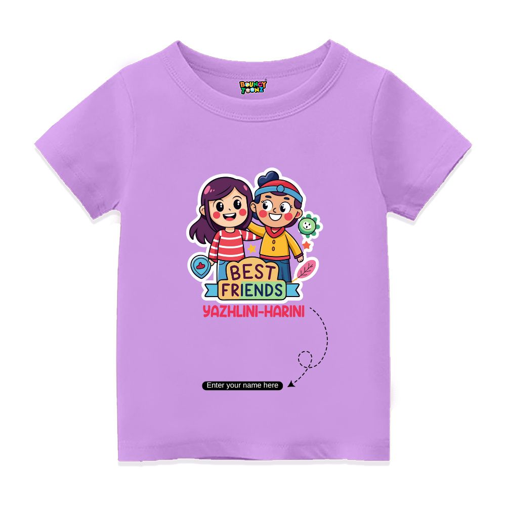 Girl Besties Kids TShirts