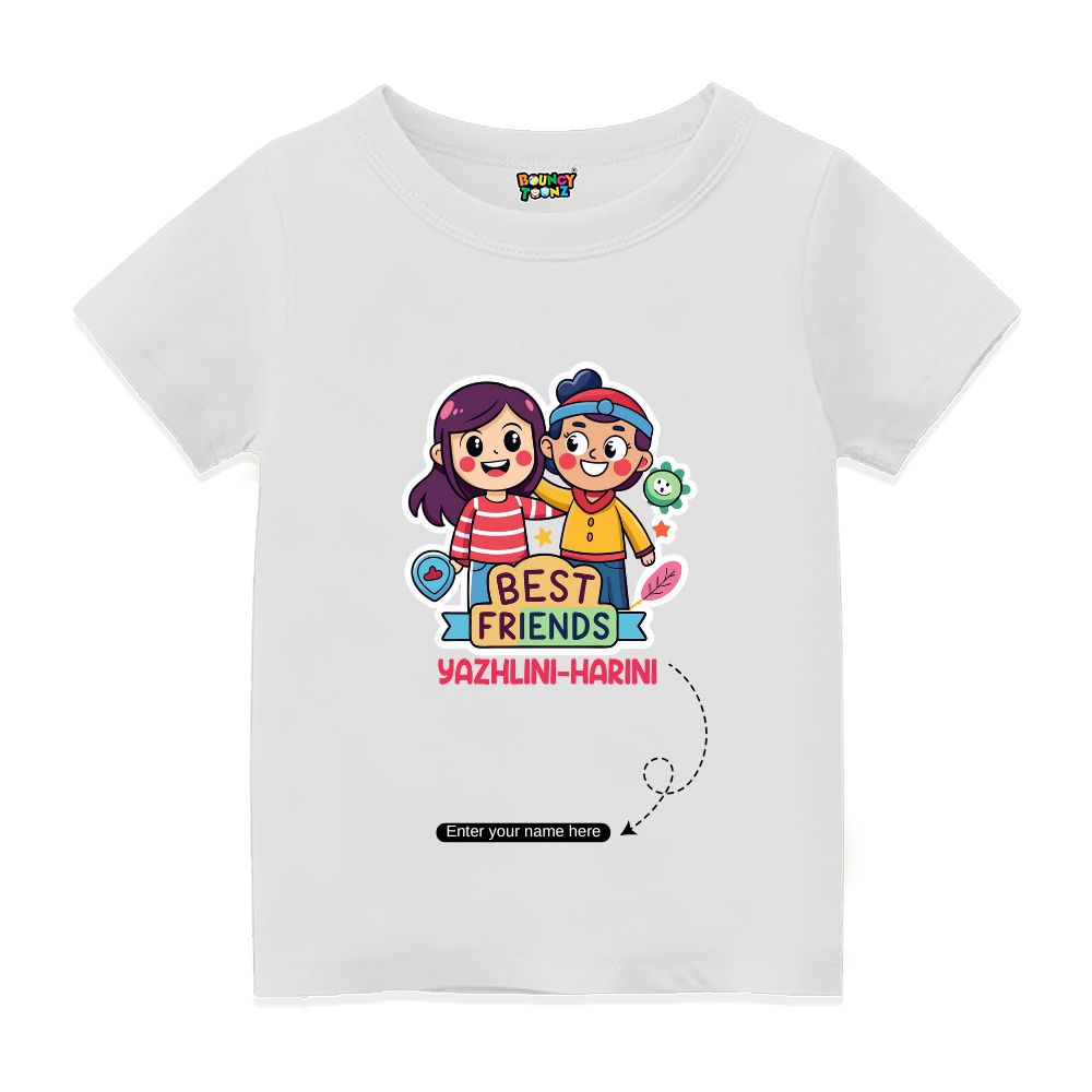 Girl Besties Kids TShirts