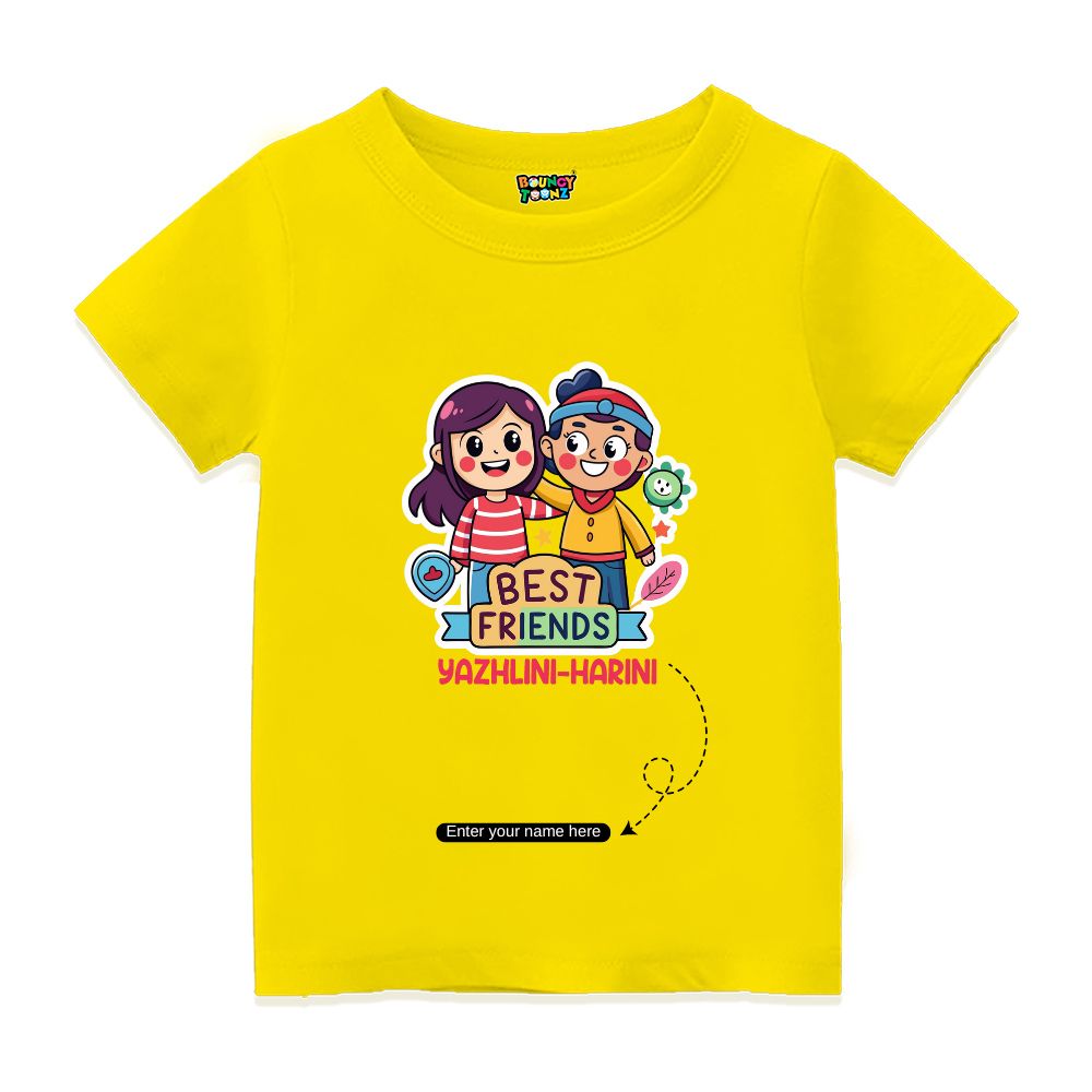 Girl Besties Kids TShirts