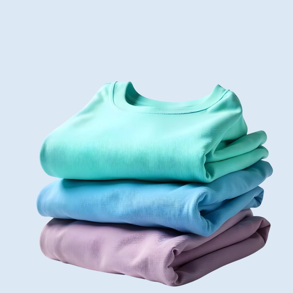 Fresh Pastel - Mint Green, Aqua Blue & Mauve T-Shirts