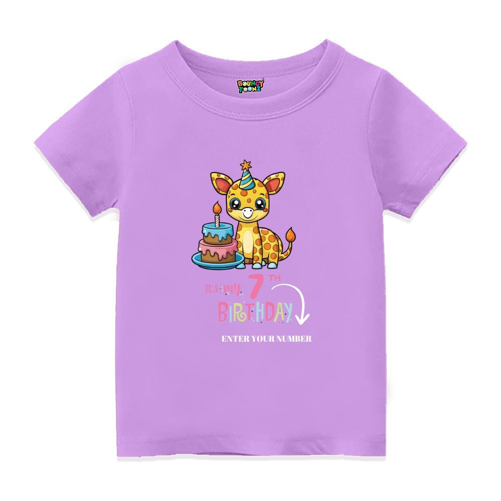 It's my Birthday Kids Customised TShirts