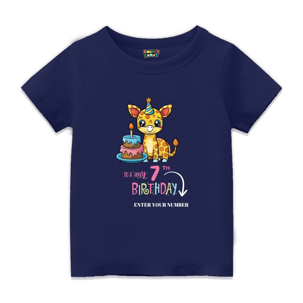 It's my Birthday Kids Customised TShirts