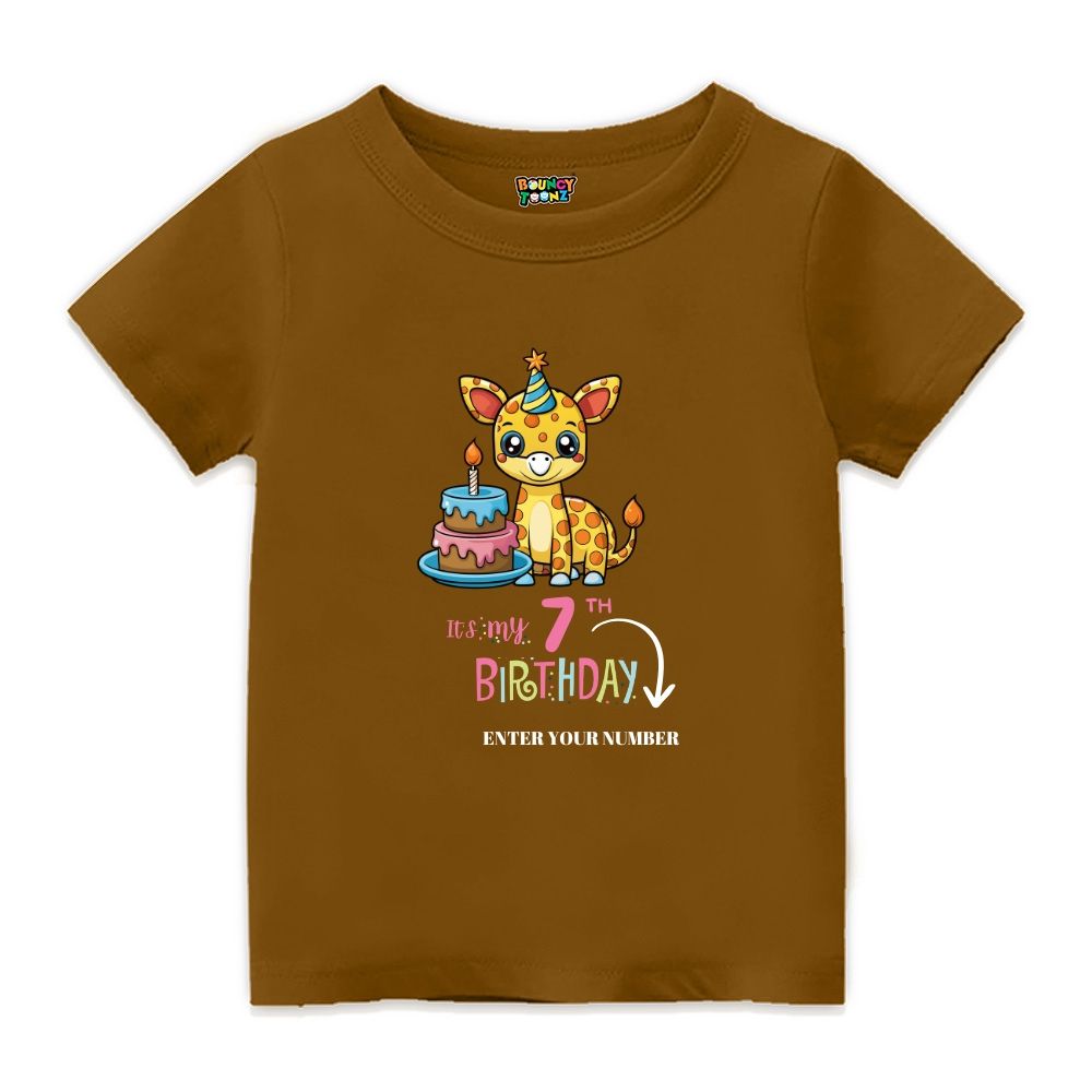 It's my Birthday Kids Customised TShirts