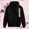 Unbothered Printed Black Hoodie | Trendy Winter Outfit for Kids