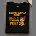 Dadu Ki Dynamite - Mini Explosive Priya Kids' T-Shirt | Grandfather's Gift