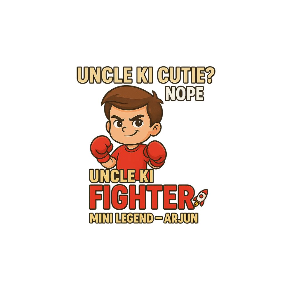 Uncle Ki Fighter - Mini Legend T-Shirt for Kids | Boxing Theme