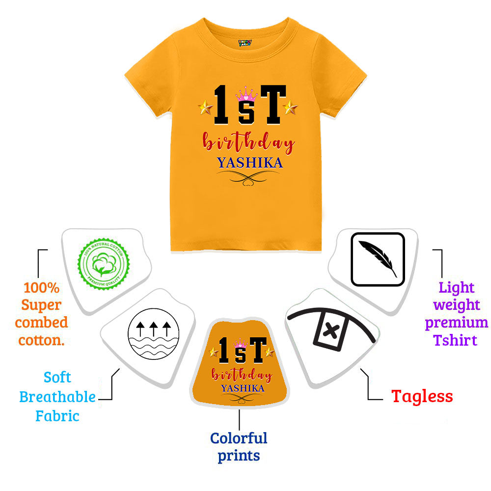Birthday Customised Kids Tshirts