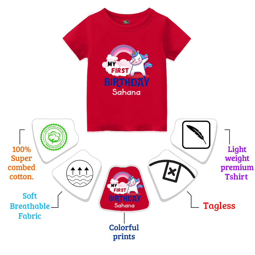 Birthday Customised Kids Tshirts