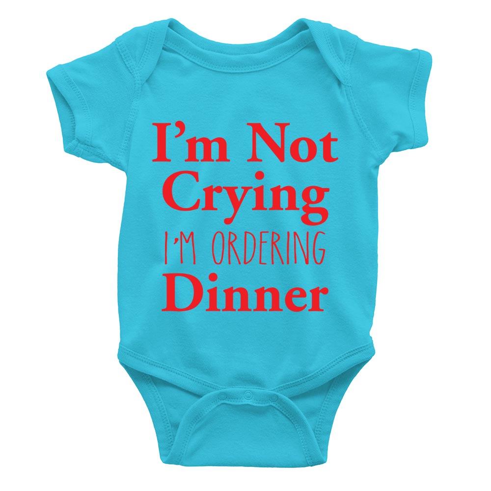 I'm not Crying, I'm Ordering Dinner Rompers