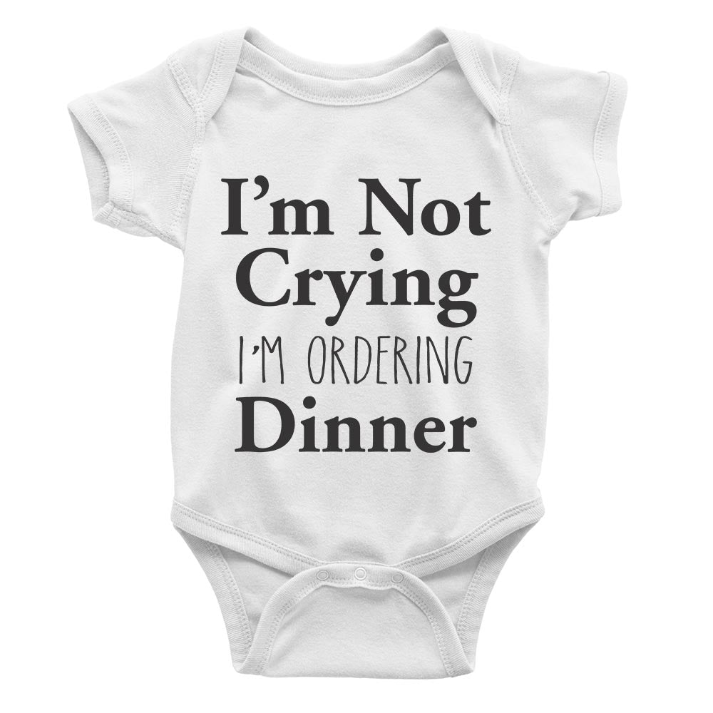 I'm not Crying, I'm Ordering Dinner Rompers