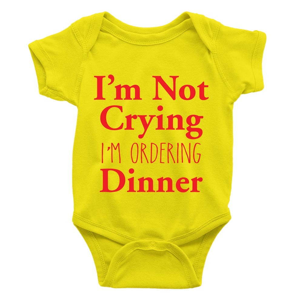 I'm not Crying, I'm Ordering Dinner Rompers