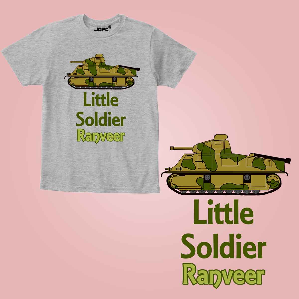 Little Soldier Custom Tshirt