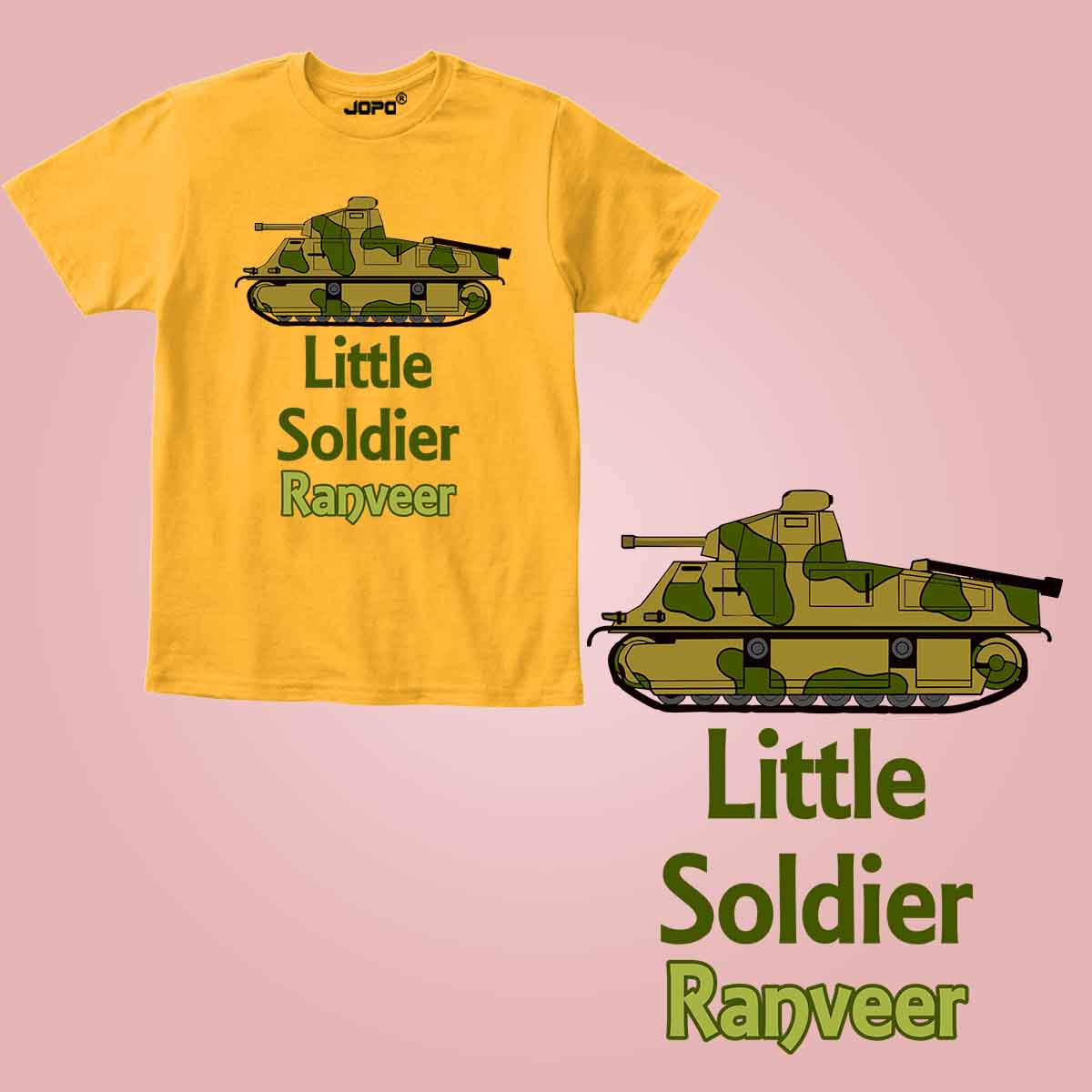 Little Soldier Custom Tshirt