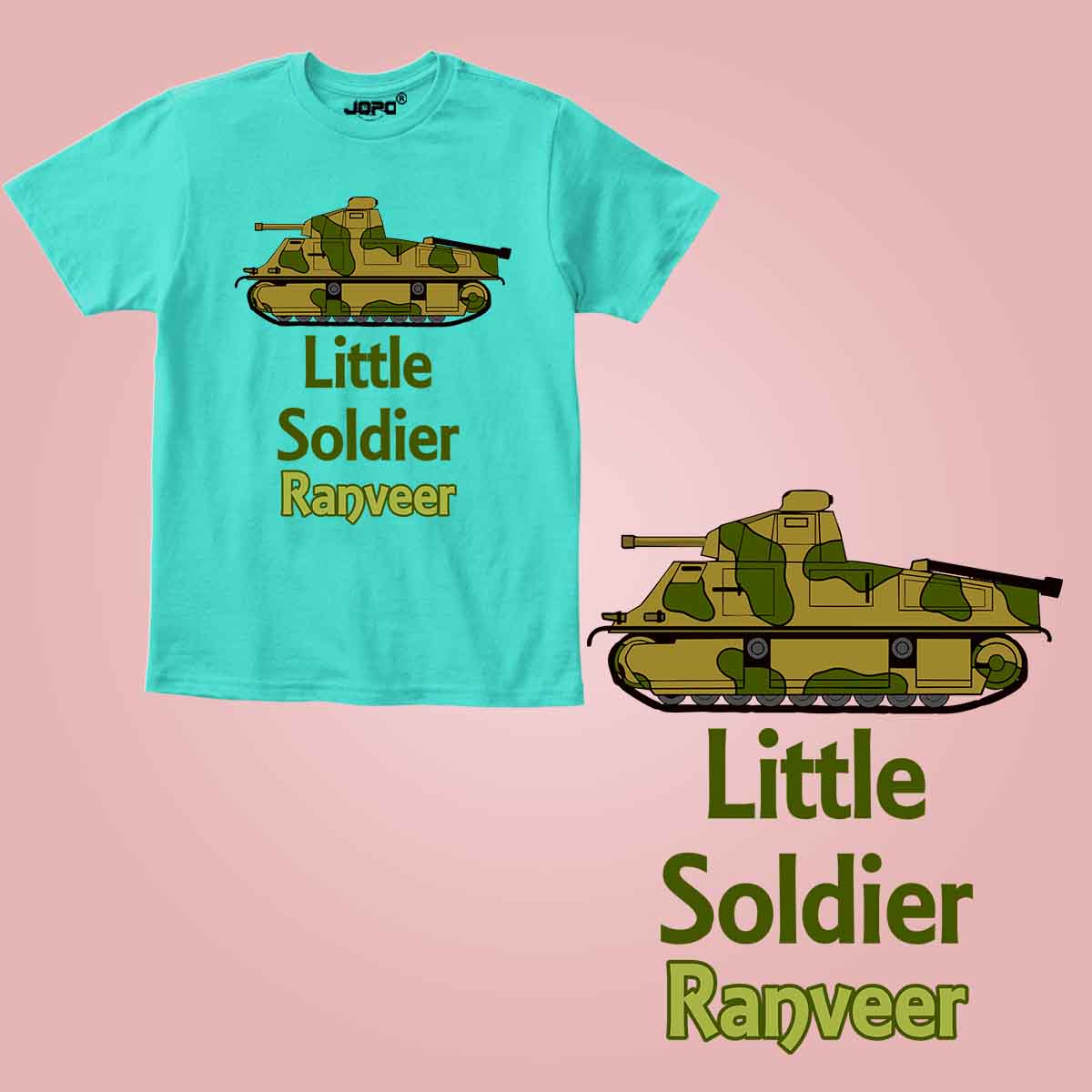 Little Soldier Custom Tshirt