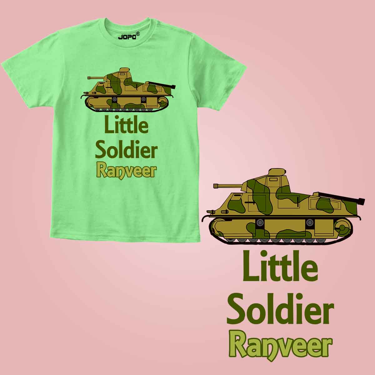 Little Soldier Custom Tshirt