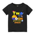 Space Themed Birthday Customised Tshirts for Kids