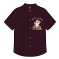 Customised BrickRed Kids Shirt