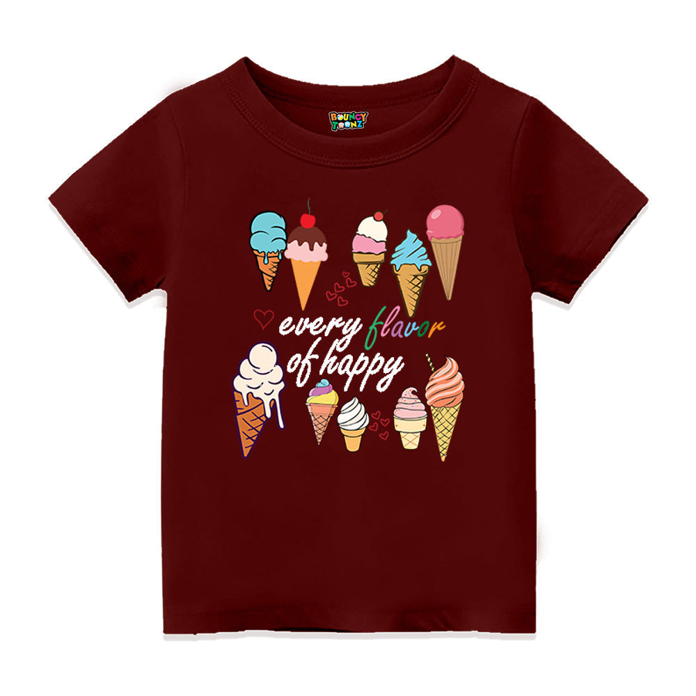 Ice Cream T shirt Design