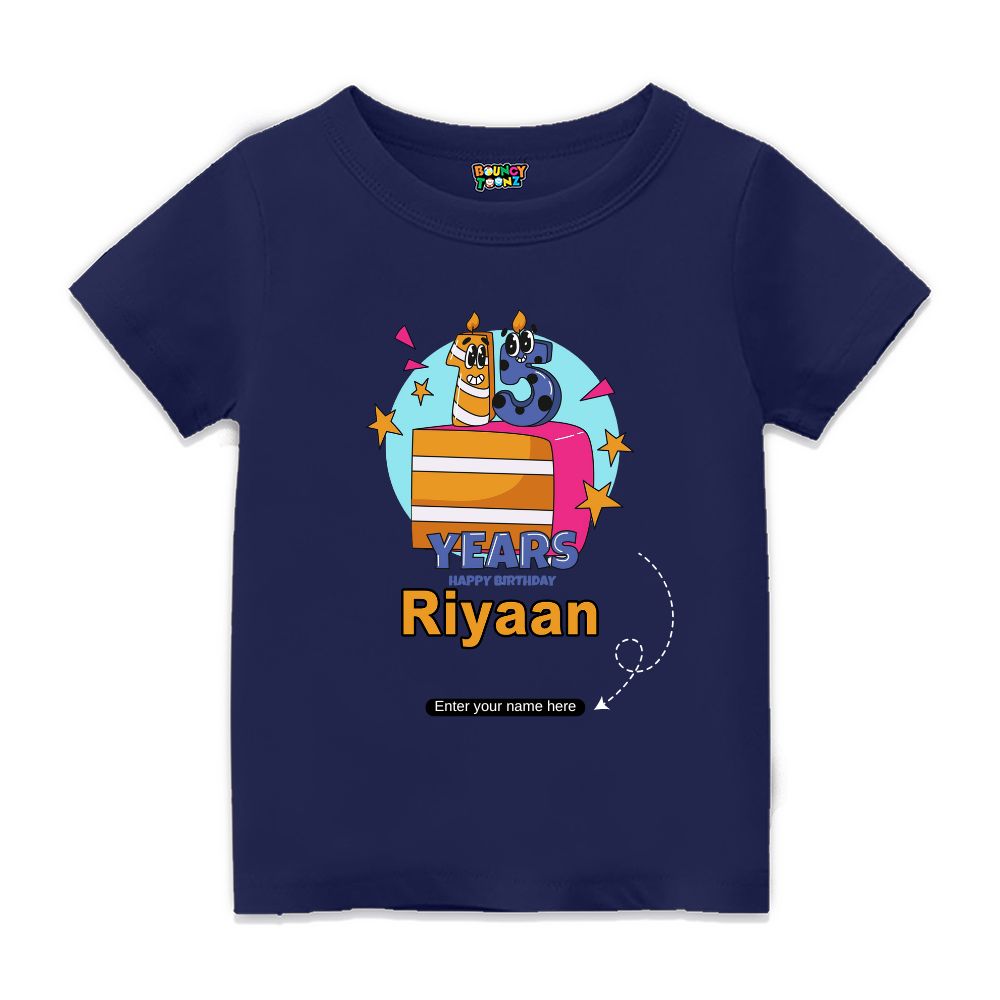 Age customised Kids tshirts