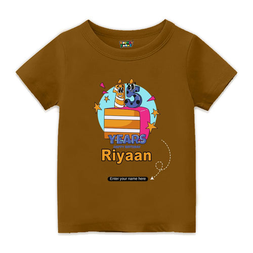 Age customised Kids tshirts