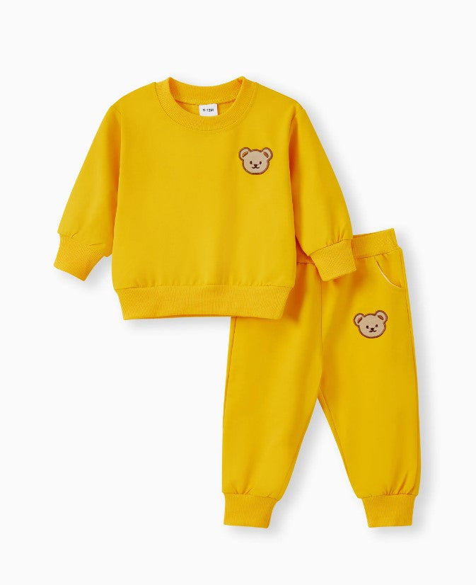 Cute Printed Sweatshirt and Pant Combo Set for Kids
