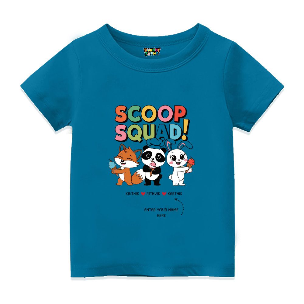 Scoop Squad Customised Kids TShirts