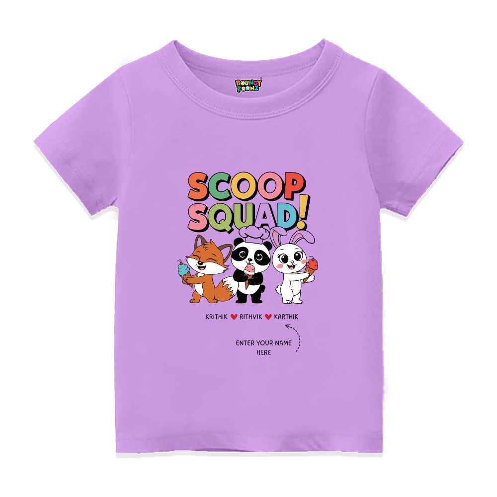 Scoop Squad Customised Kids TShirts