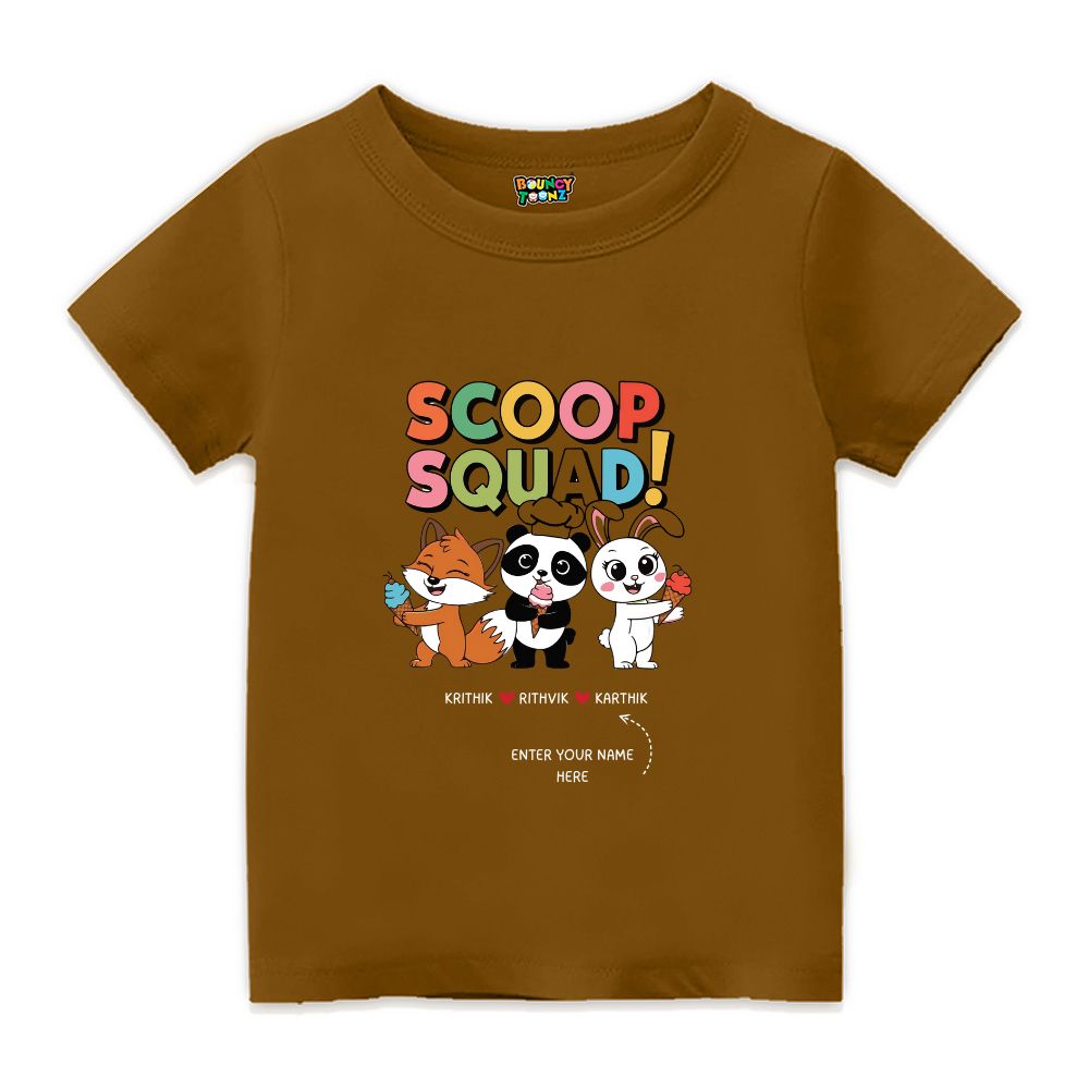 Scoop Squad Customised Kids TShirts