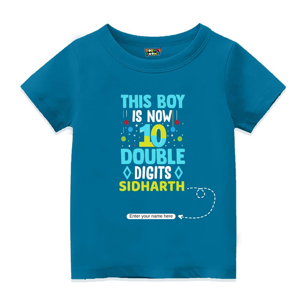 Double Digits Birthday Tshirts