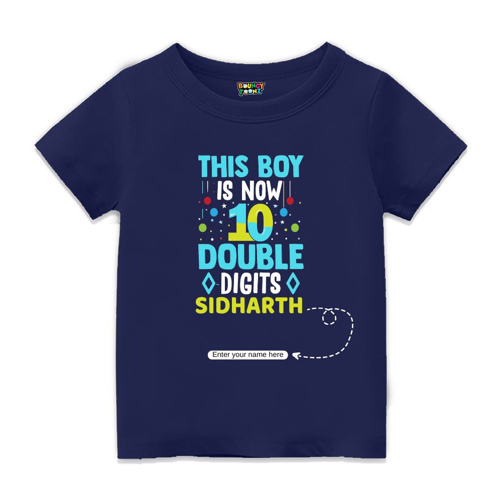 Double Digits Birthday Tshirts