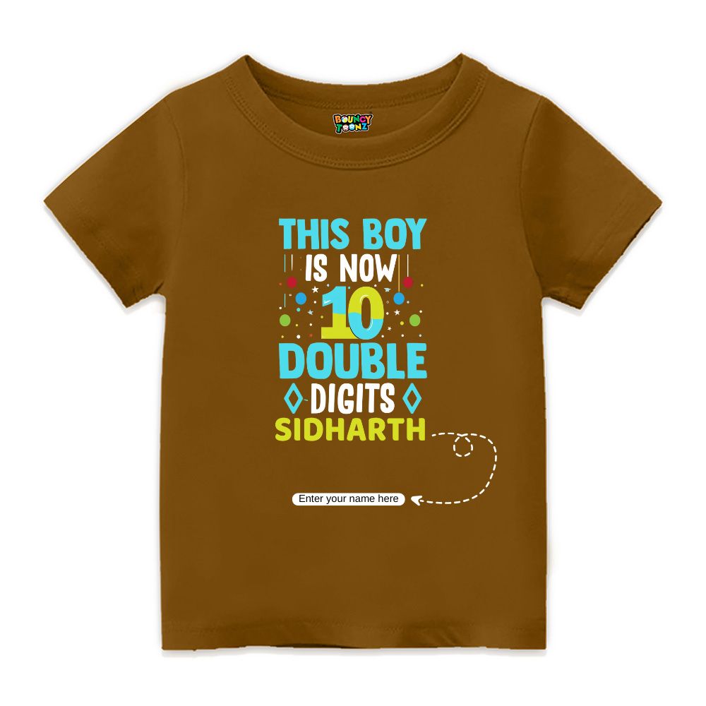 Double Digits Birthday Tshirts