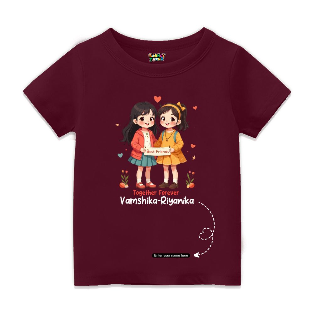 Together FoRever Friends/Cousins/Siblings Tshirts