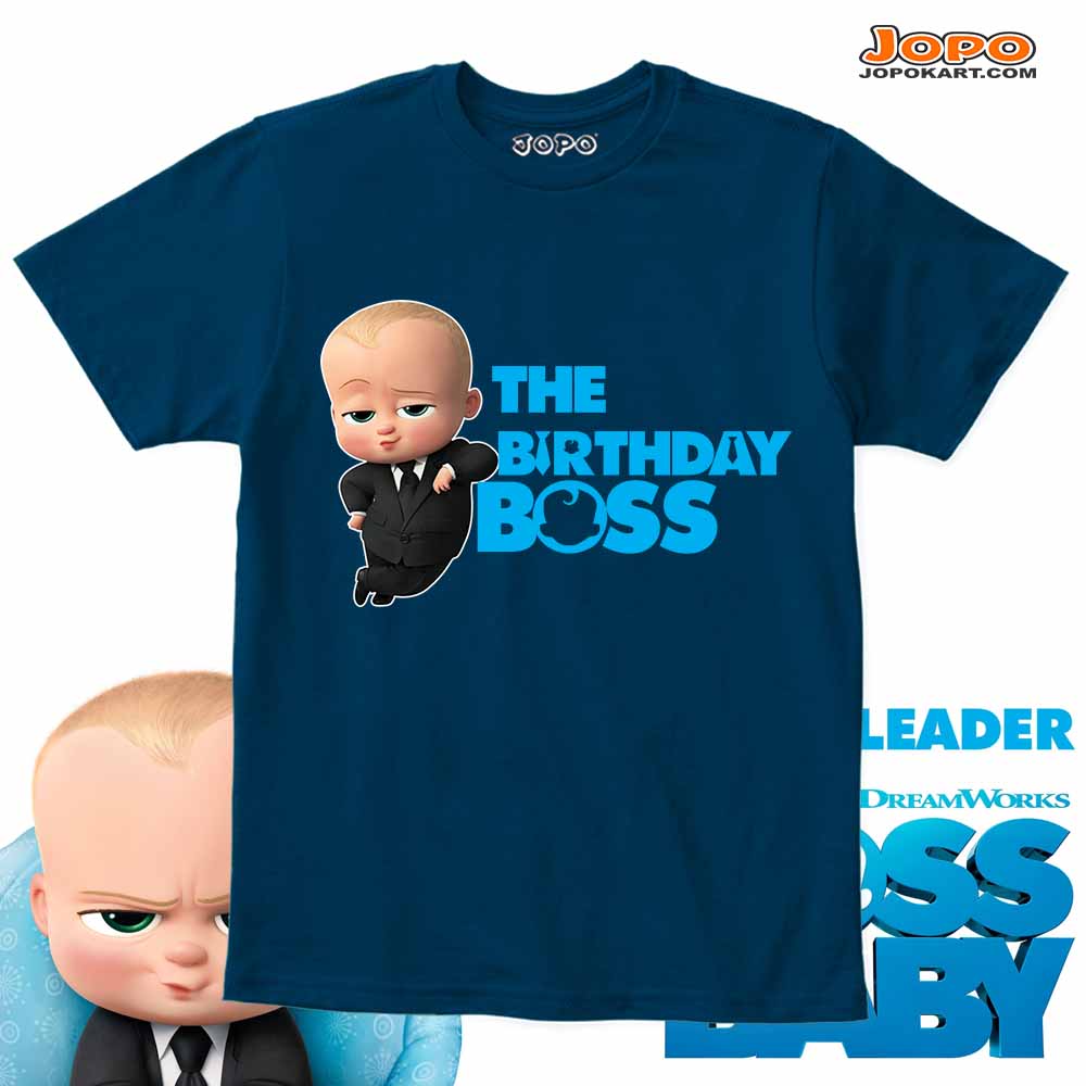 Boss Theme T-shirt for Boys