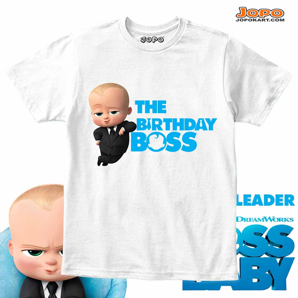 Boss Theme T-shirt for Boys