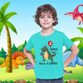Dinosaurus Theme Customised Birthday Boy Tshirt