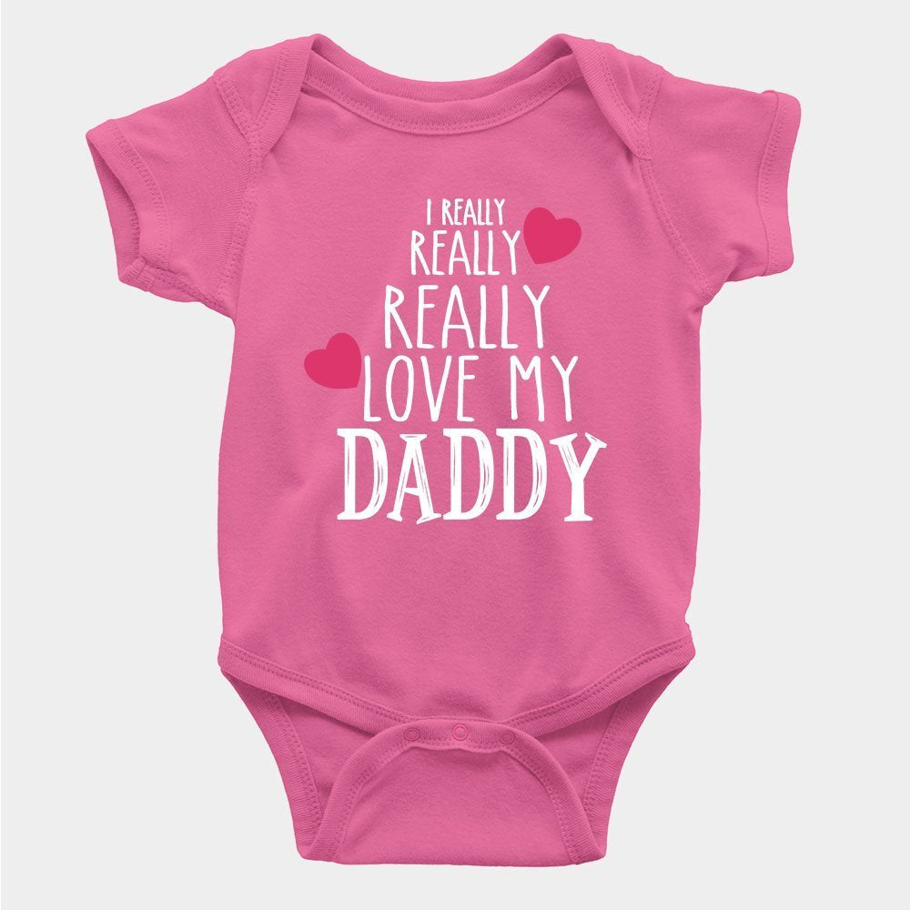 I Really Really love my Daddy Rompers