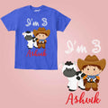 Farm Theme Customised Kid Tshirt