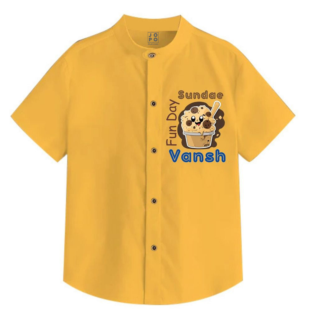 Dessert Sundae Kids Shirt - Customised