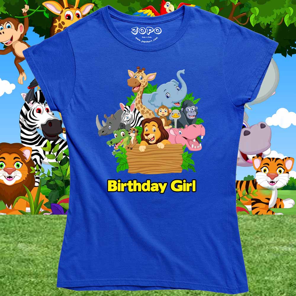 Jungle Theme for Birthday Girl