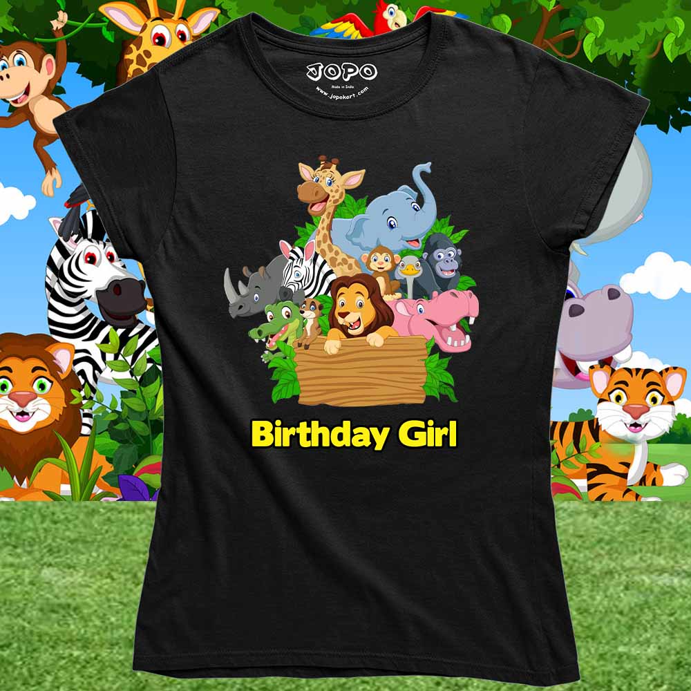 Jungle Theme for Birthday Girl