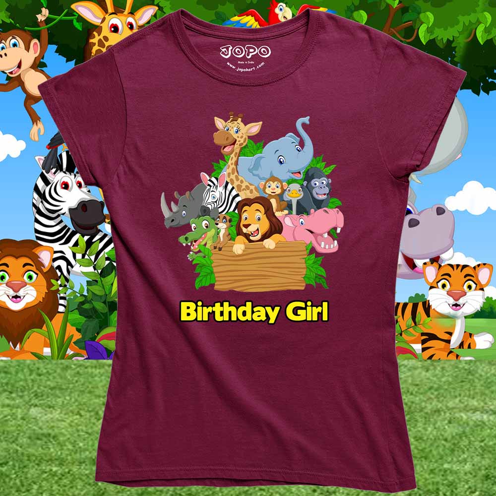 Jungle Theme for Birthday Girl