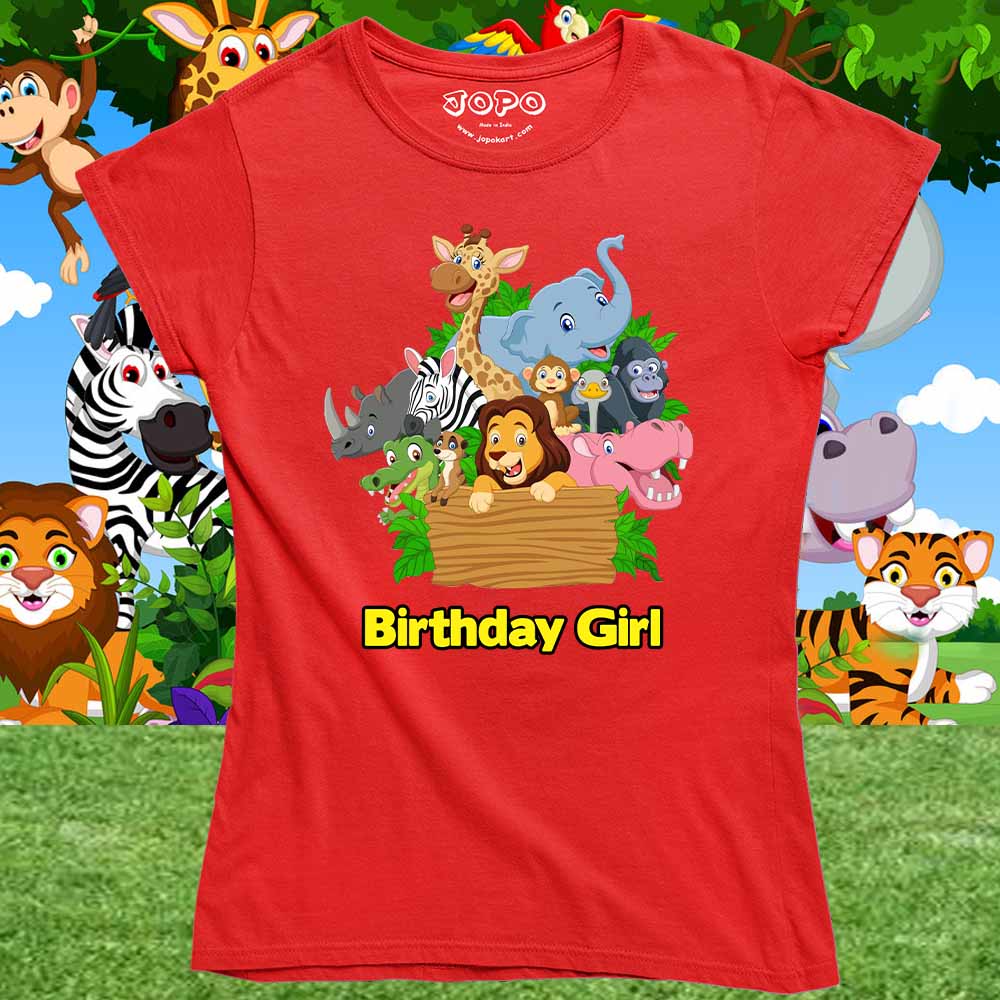 Jungle Theme for Birthday Girl
