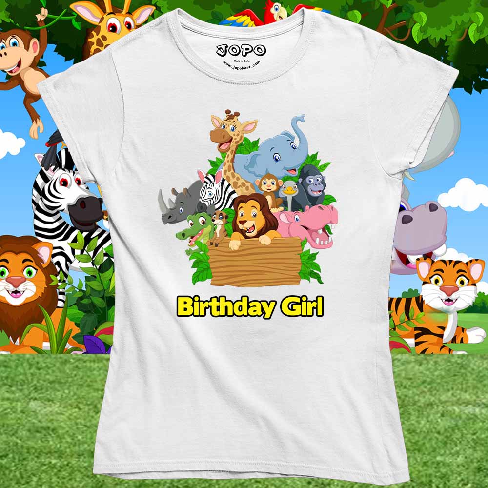 Jungle Theme for Birthday Girl