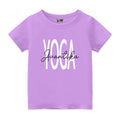 Personalised Yoga Kids T Shirt
