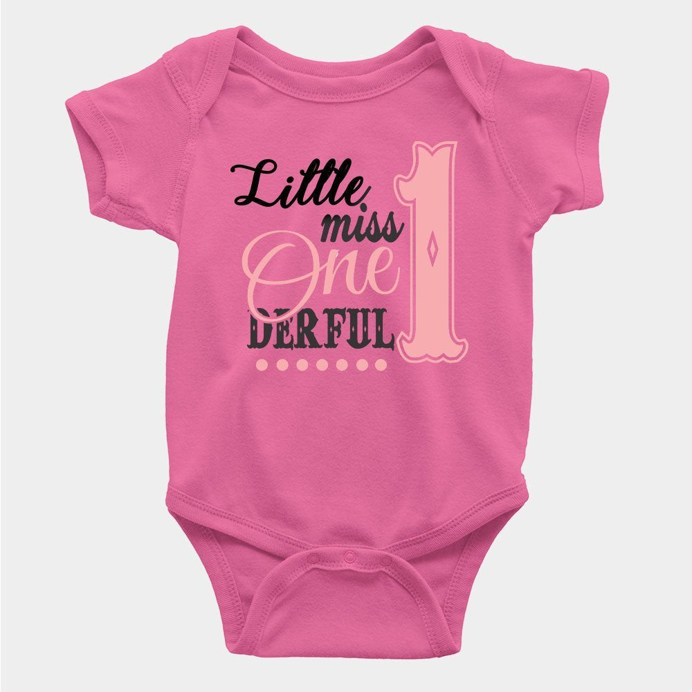 Little Miss One Derful Rompers