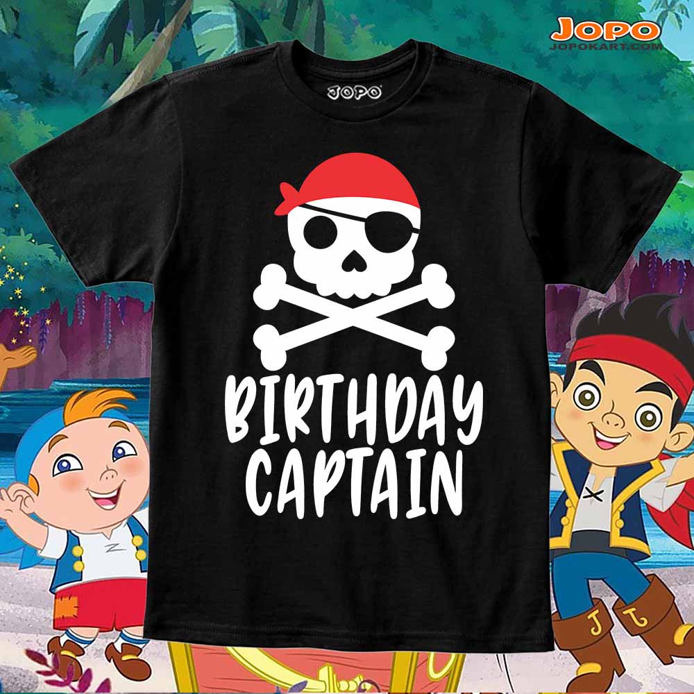 Pirate T Shirt for Birthday Boy